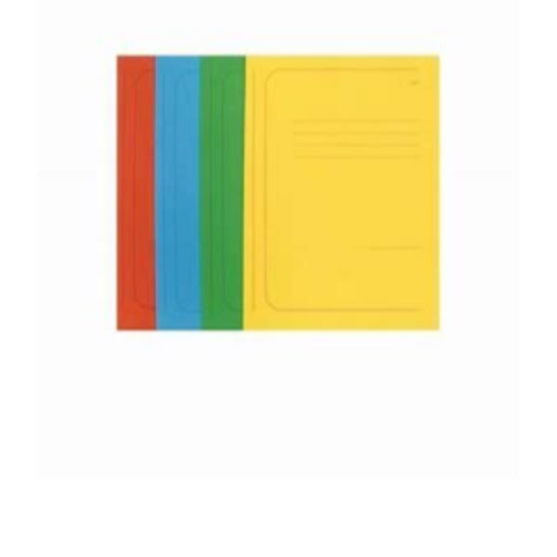 BREFIOCART VIP CARTELLINE 3 LEMBI CON STAMPA IN CARTONCINO 250X350MM A4 COL. GIALLO CONF 20 Pz.